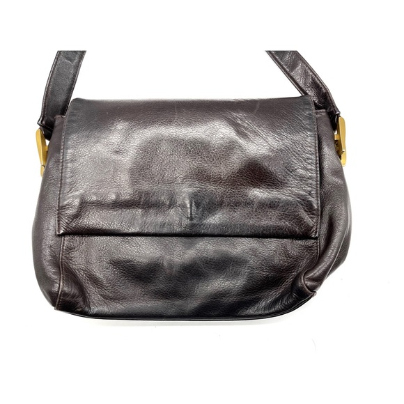 Borella Vintage Leather Handbag Germany Adjustable Shoulder Strap Crossbody Brow - Picture 3 of 10